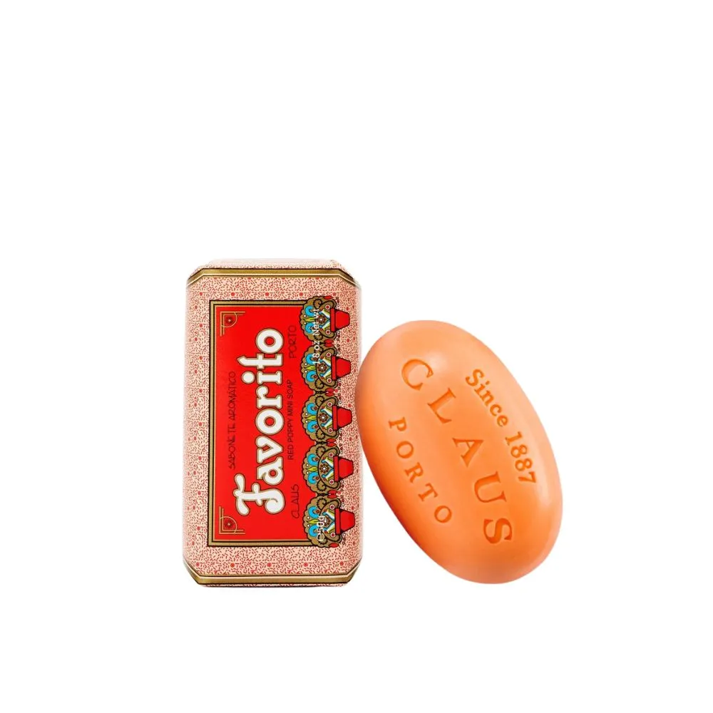 Claus Porto Favorito Red Poppy - Sabonete 50g